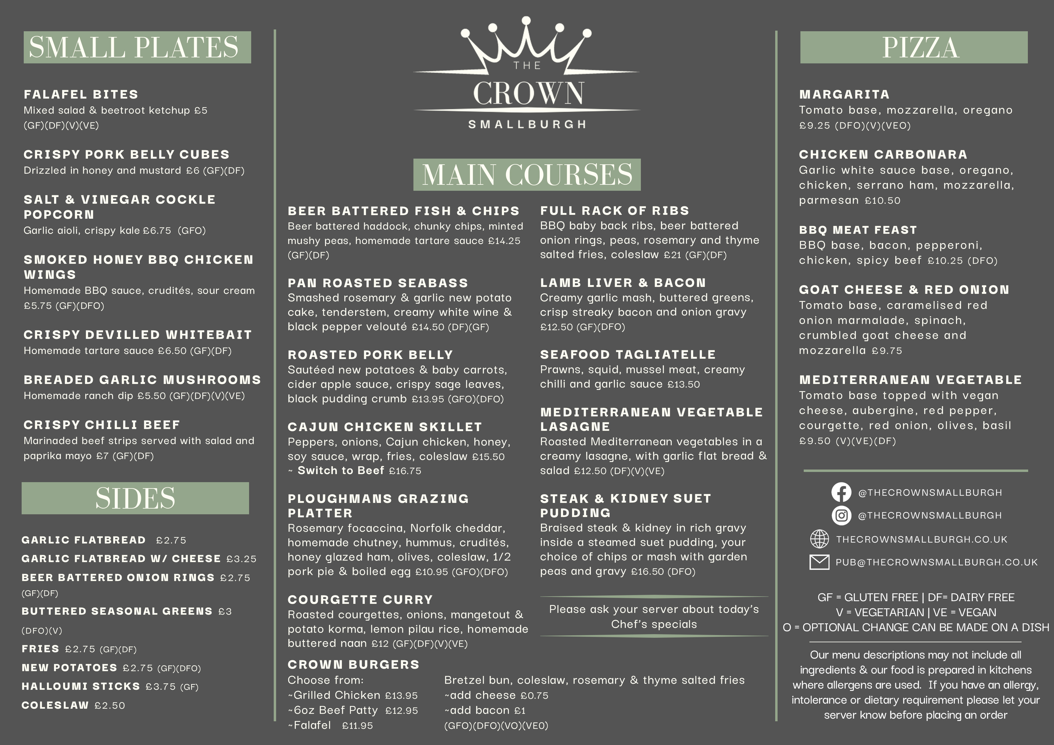 The Smallburgh Crown Restaurant Smallburgh, Norwich, Norfolk OpenTable